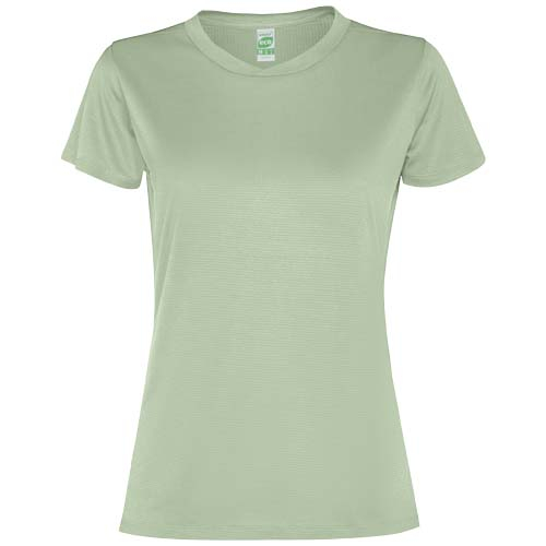T-shirt promotionnel 100g manches courtes femme Slam Roly Vert brume